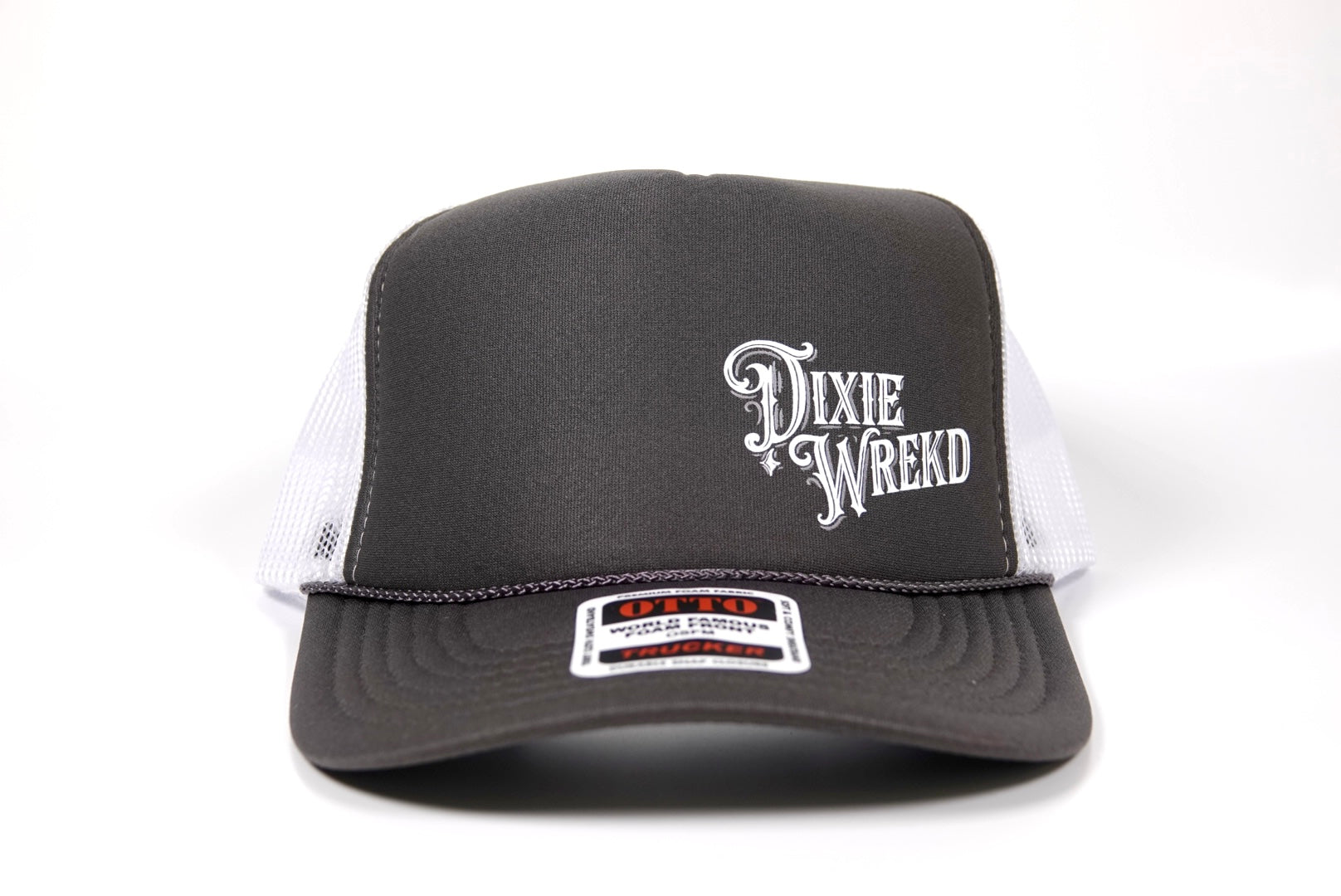 DW Julio Script Foam Front High Profile Trucker
